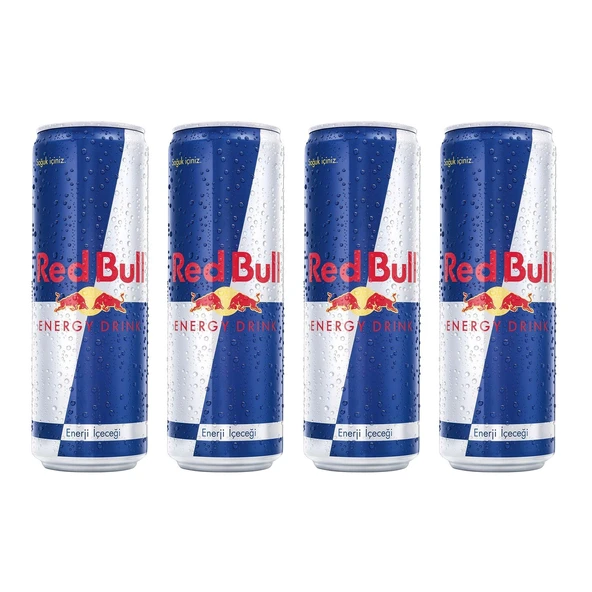 Red Bull Enerji İçeceği 473 ml 4 lü ürün görseli 1