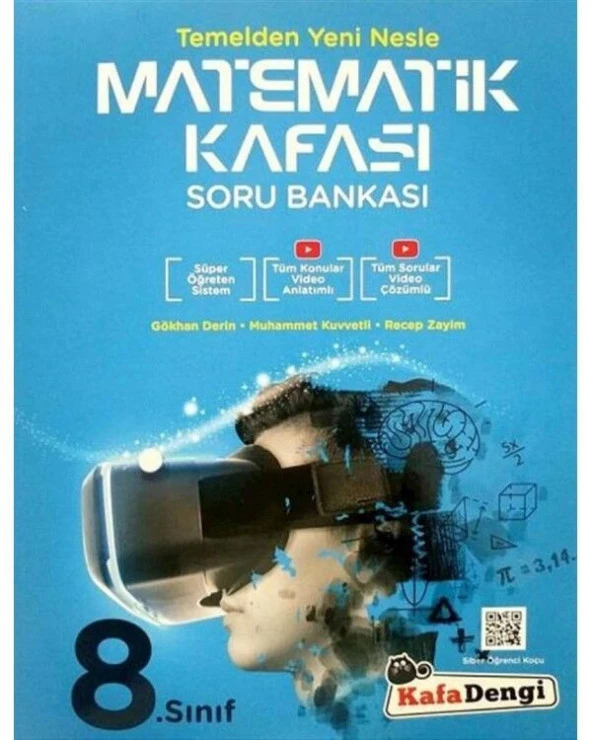 Kafa Dengi 8. Sınıf LGS Matematik Kafası Tümü Video Çözümlü Soru Bankası ürün görseli 1