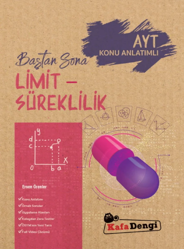 Kafa Dengi AYT Limit Süreklilik Baştan Sona Konu Anlatımlı ürün görseli 1