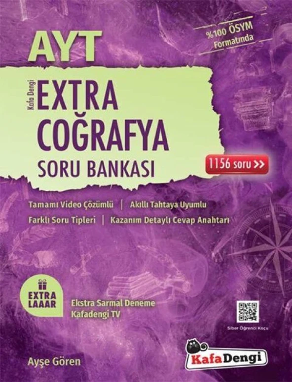 Kafa Dengi Yayınları AYT Coğrafya Extra Soru Bankası ürün görseli 1