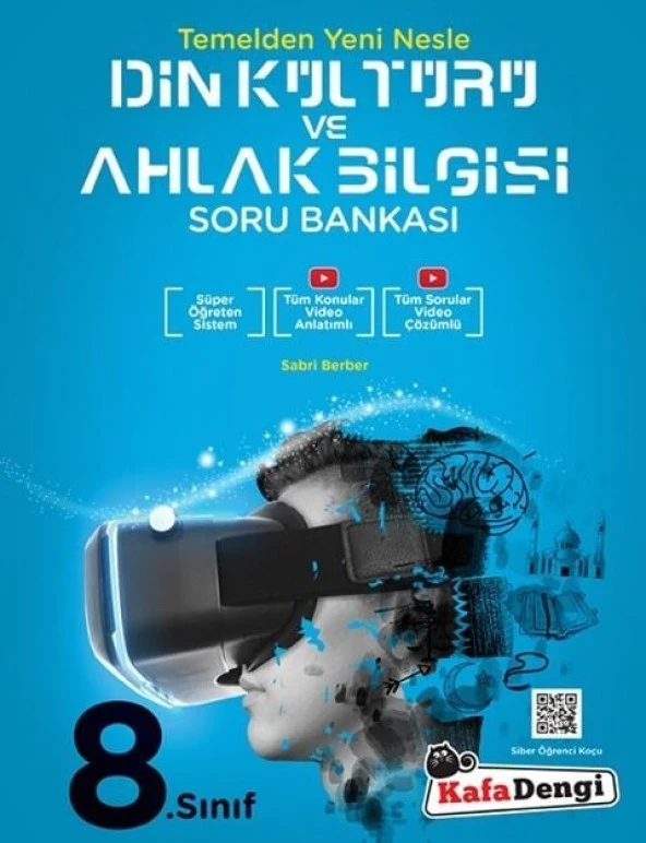 Kafa Dengi Yayınları 8. Sınıf Din Kültürü ve Ahlak Bilgisi Kafası Soru Bankası ürün görseli 1