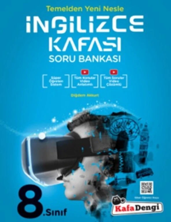 Kafa Dengi Yayınları 8. Sınıf İngilizce Kafası Soru Bankası ürün görseli 1