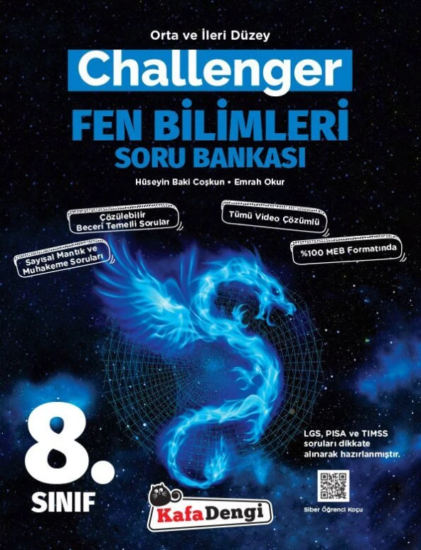 Kafa Dengi 8. Sınıf Challenger Fen Bilimleri Soru Bankası ürün görseli 1