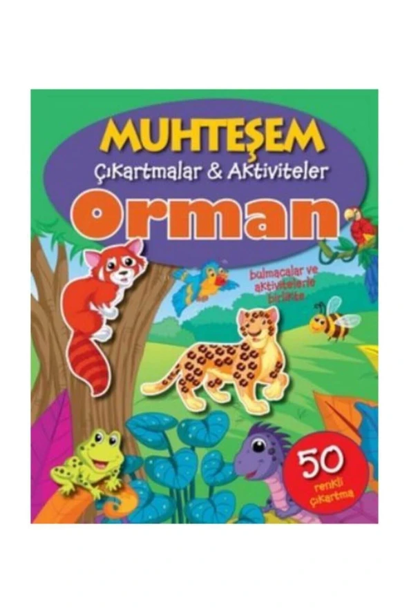 Orman Muhteşem Çıkartmalar ve Aktiviteler ürün görseli 1