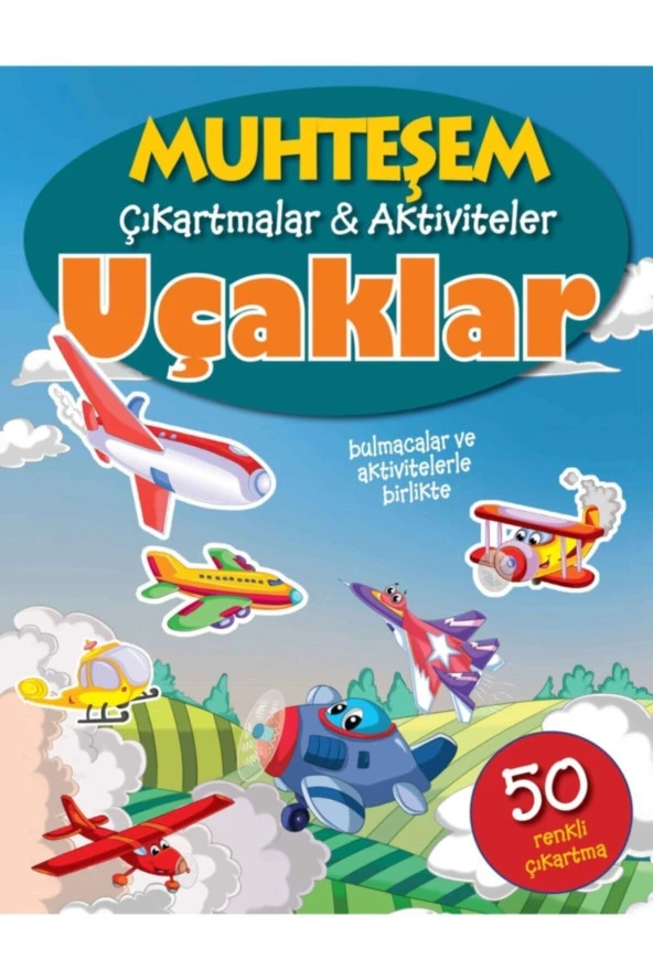 Uçaklar  Muhteşem Çıkartmalar Ve Aktiviteler  Kolektif ürün görseli 1