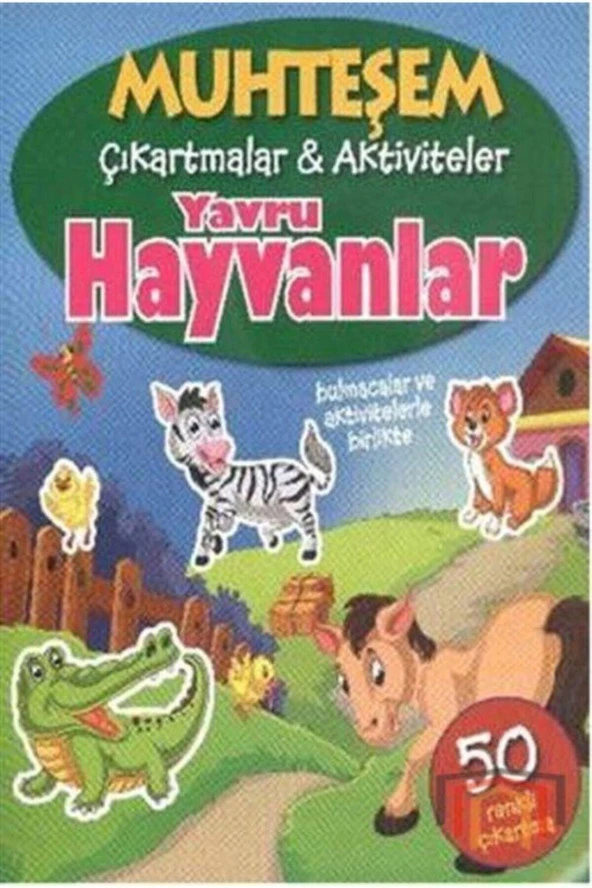 Muhteşem Çıkartmalar  Aktiviteler Yavru Hayvanlar ürün görseli 1