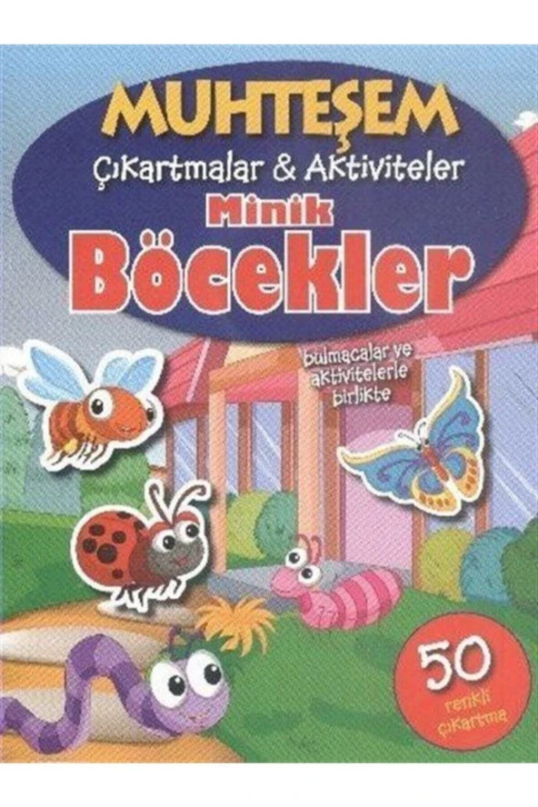 Muhteşem Çıkartmalar - Aktiviteler Minik Böcekler ürün görseli 1