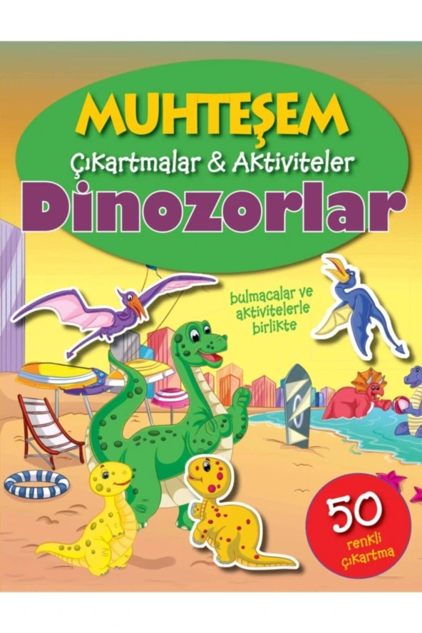Muhteşem Çıkartmalar Aktiviteler - Dinozorlar ürün görseli 1