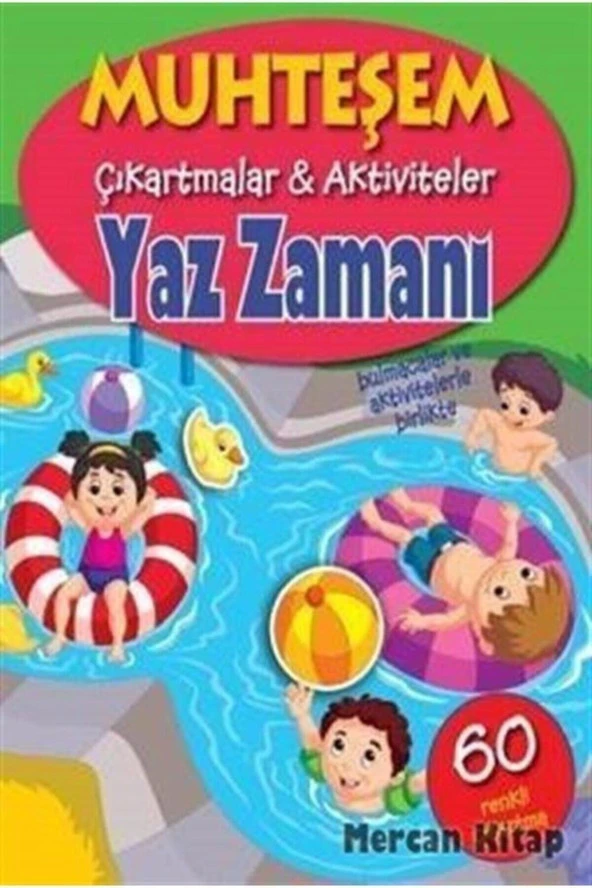 Yaz Zamanı / Muhteşem Çıkartmalar Aktiviteler - Kolektif - Parıltı Yayınları ürün görseli 1