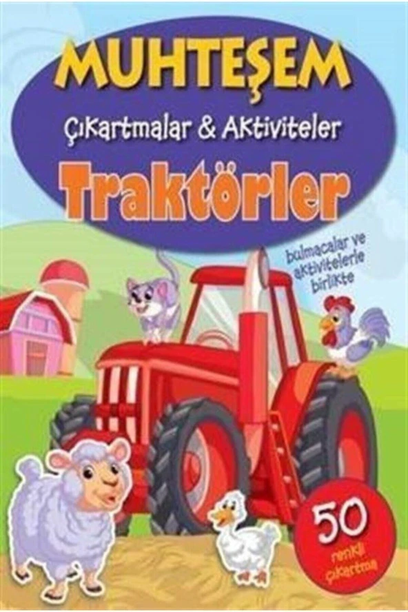 Muhteşem Çıkartmalar ve Aktiviteler Traktörler ürün görseli 1