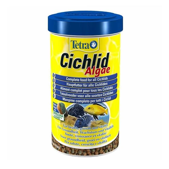 Tetra Cichlid Algae 500 ML Skt : 07/2027 Orjinal Anadolu Pet Ürünüdür ürün görseli 1
