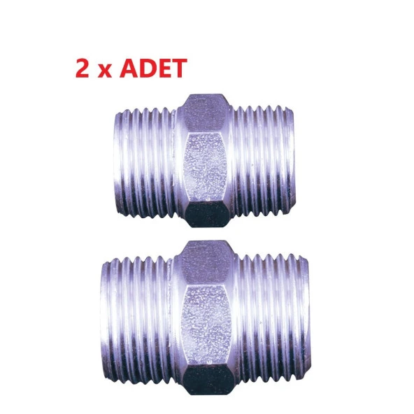 İlaçlama Pompası Otomat Nipel 1/2-G118-2 Adet ürün görseli 1