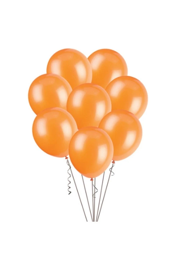 Nedi Pm-12132 Balon Metalik Turuncu 20 Li ürün görseli 1