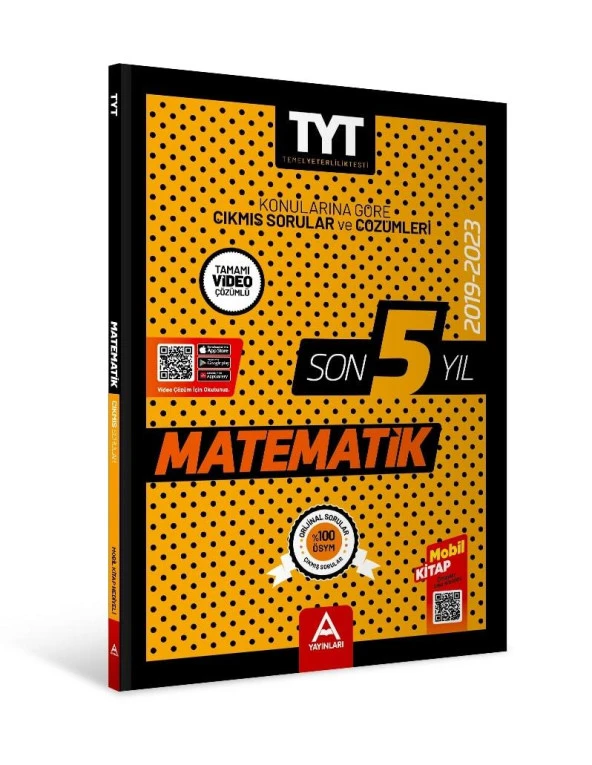 Son 5 Yıl TYT Matematik Çıkmış Sorular 2019-2023 ürün görseli 1
