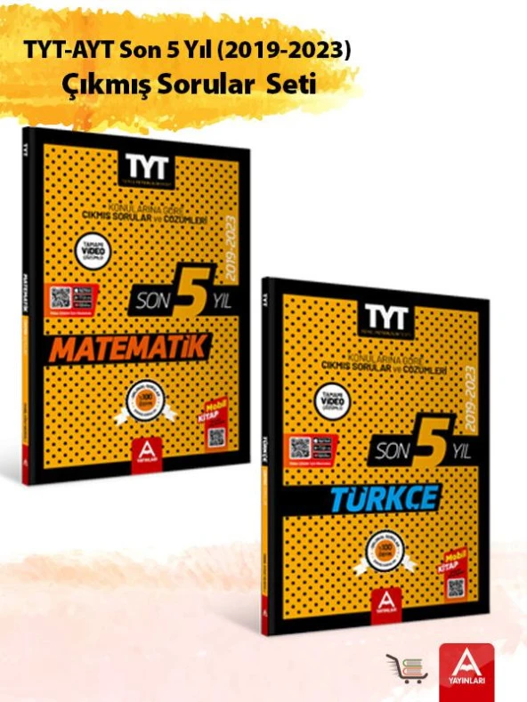TYT Türkçe-Matematik Son 5 Yıl Çıkmış Sorular Seti Ders-Ders ve Konu-Konu Sırlanmış 2019-2023 ürün görseli 1