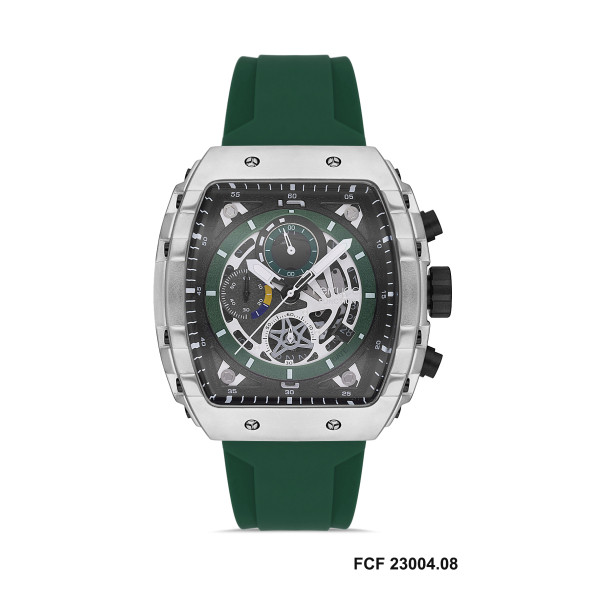 Ferrucci Function Silikon Kordonlu Erkek Kol Saati FCF 23004.08-F341 ürün görseli 1