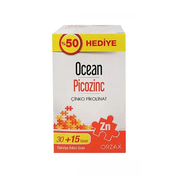 Ocean Picozinc 30+15 Tablet ürün görseli 1
