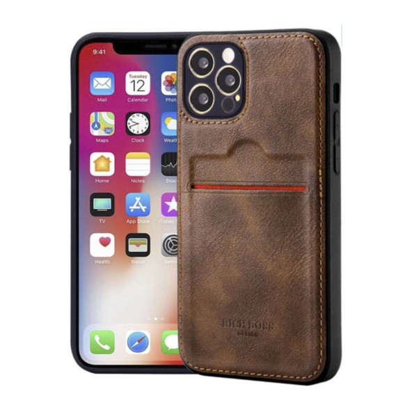 Iphone 14 Pro Max Kartlıklı Deri Kılıf ürün görseli 1