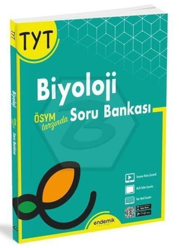 TYT Biyoloji Soru Bankası Endemik Yayınları ürün görseli 1