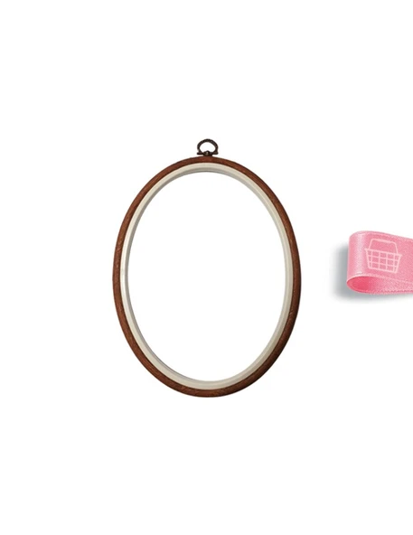Nurge Kasnak Pano Çerçeve - Oval - 7 x 9 cm ürün görseli 1