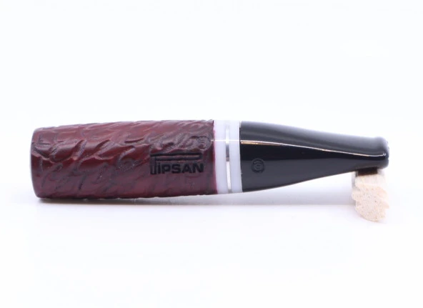 Pipsan Toscanello  Backwoods Ağızlık Vişne - Beyaz Şeritli ürün görseli 1