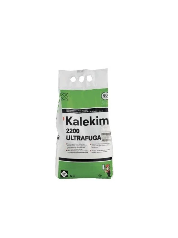 Kalekim 2200 Ultrafuga 5 kg Silikonlu Sütlü Kahve Derz Dolgu ürün görseli 1