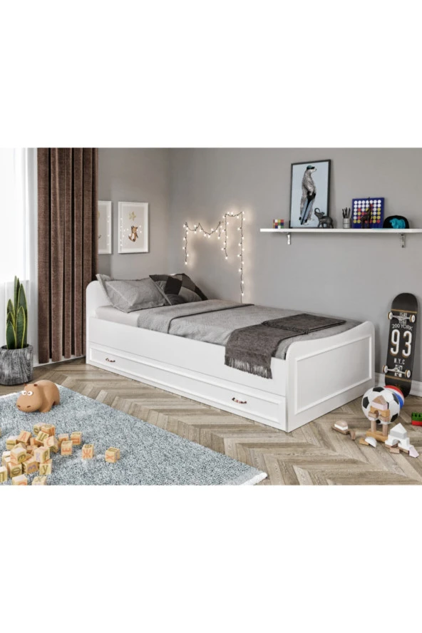 KZNMOB HOME Kartopu Country Yavrulu Karyola - Tamamı 1. Kalite Mdf ürün görseli 1