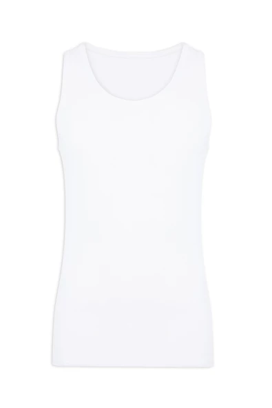 Thermoform Bambu Erkek Atlet Beyaz 3'lü Paket - Resim 3