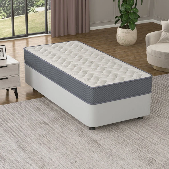 Mobpazar Spinal Assistance, Omurga Destekli, Full Ortopedik Bamboo Pocket Yaylı Yatak 90x190 cm ürün görseli 1