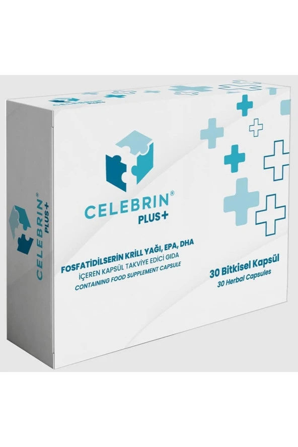 CELEBRİN Plus + Fosfatidilserin Krill Yağı, Epa, Dha, Içeren Kapsül Takviye Edici Gıda ürün görseli 1