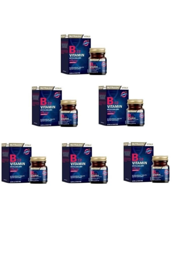 B12 Vitamini 60 Kapsül X6 ürün görseli 1