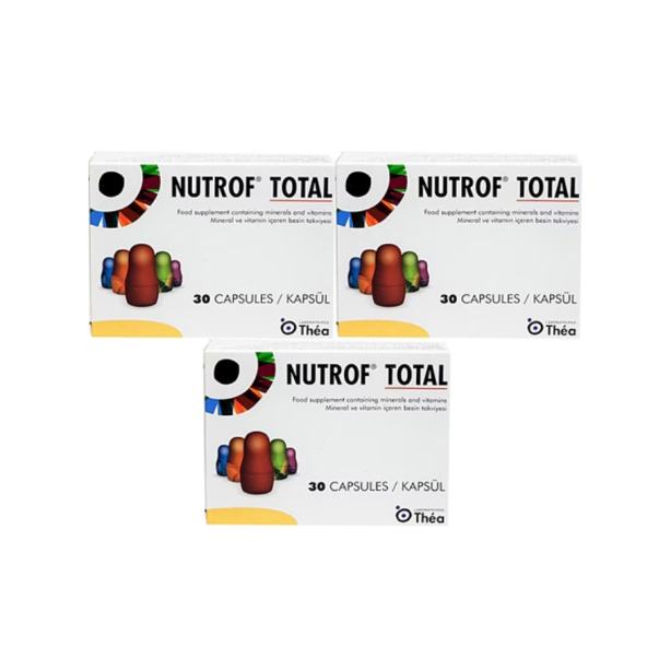 Nutrof Total 30 Kapsül 3 Adet ürün görseli 1
