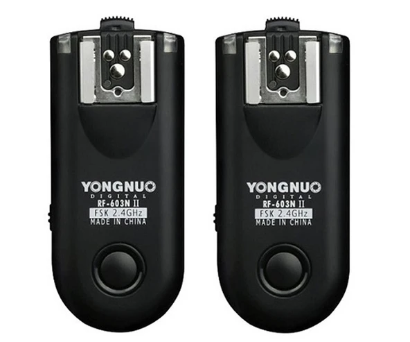 Yongnuo RF603N II Nikon Uyumlu Flaş Tetikleyici (2 Adet) ürün görseli 1