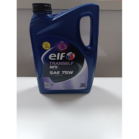ELF TRANSELF SAE 75W 3 LT ŞANZIMAN YAĞI 2026 ÜRETİM ürün görseli 1