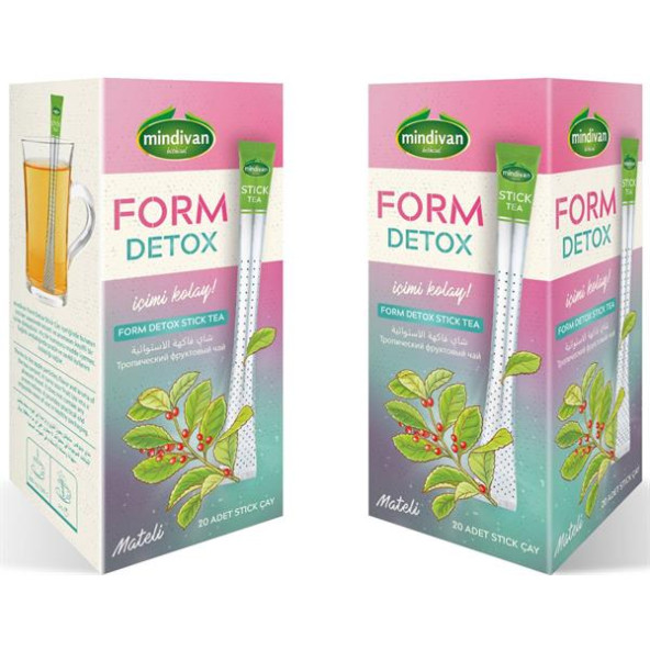 Mindivan Form Stick Çay 20 li ürün görseli 1