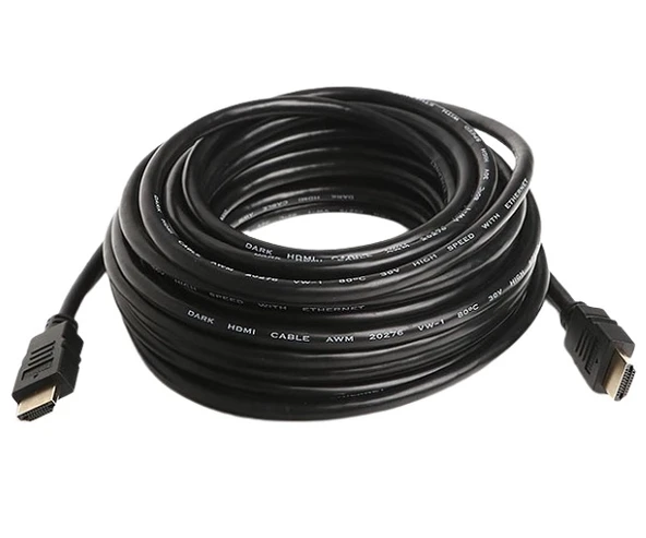 Dark DK-HD-CV14L1000 10Mt 4K / 3D, 1.4V Altın Uçlu Hdmi Kablo ürün görseli 1