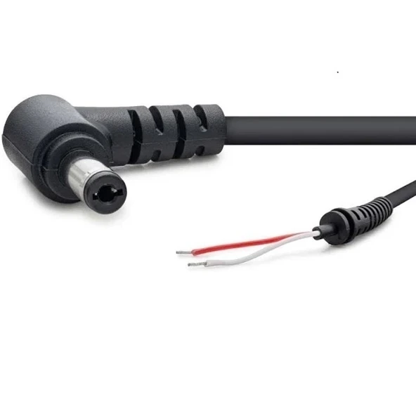 5.5mm x 2.5mm 1.2Mt L-Tıp Notebook Adaptör Kablosu - Resim 3