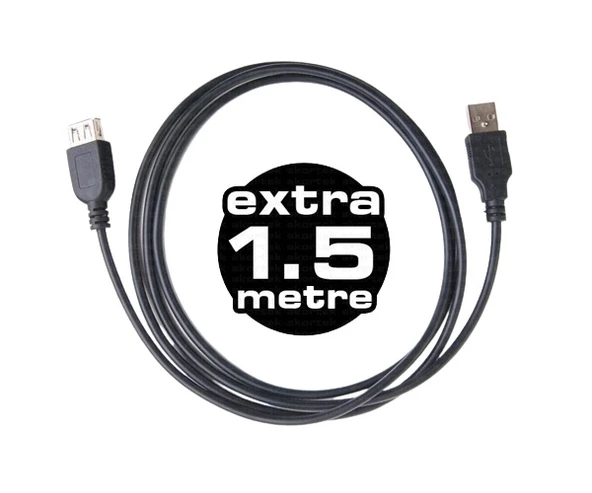 Dark 1.5Mt Usb 2.0 Usb Uzatma Kablosu (DK-CB-USB2EXTL150) - Resim 2