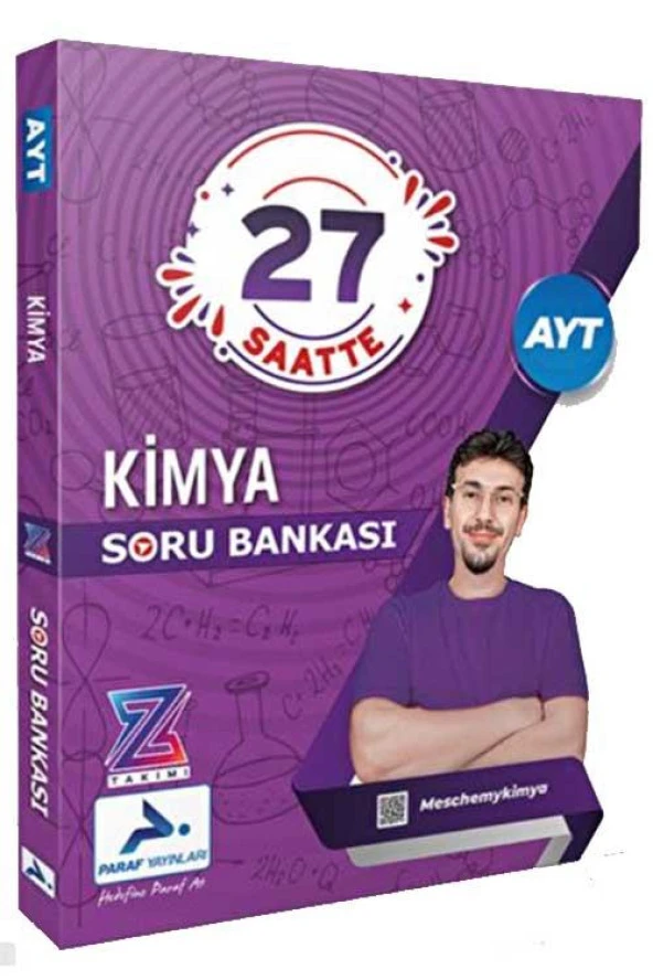 Z Takım AYT Kimya Video Soru Bankası Paraf Yayınları ürün görseli 1