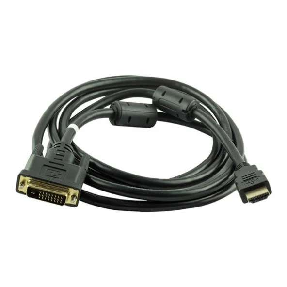 Hdmi To Dvi 24+1 Çevirici Dönüştürücü Monitör Kablosu 1.5 M ürün görseli 1