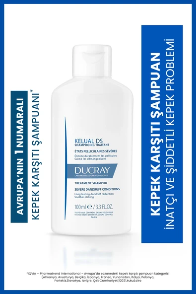 Ducray Kelual DS Şampuan 100 ml - Resim 6