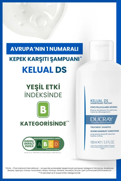 Ducray Kelual DS Şampuan 100 ml - Resim 2