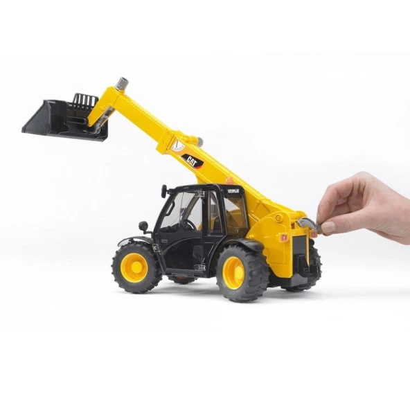 Bruder Caterpillar Oyuncak Kepçeli Teleskopik - Resim 2
