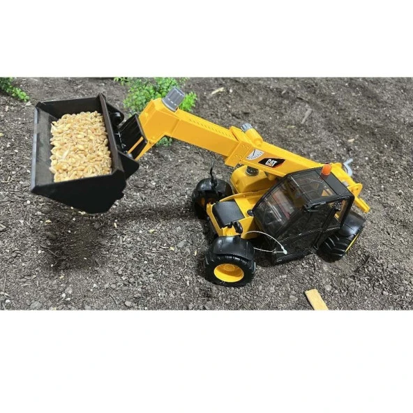 Bruder Caterpillar Oyuncak Kepçeli Teleskopik - Resim 3