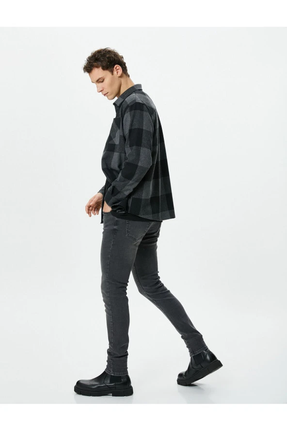 Skinny Fit Kot Pantolon - Michael Jean ürün görseli 1