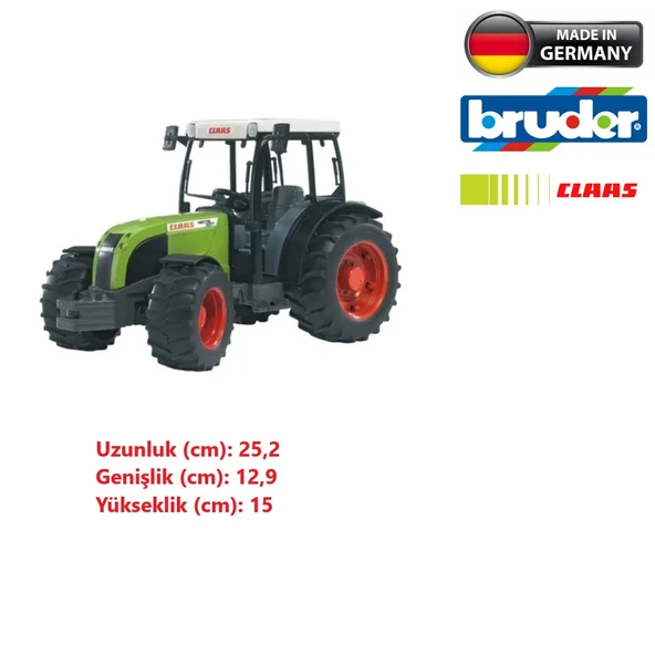 Bruder Claas Nectis 267 Traktör Oyuncak - Resim 3
