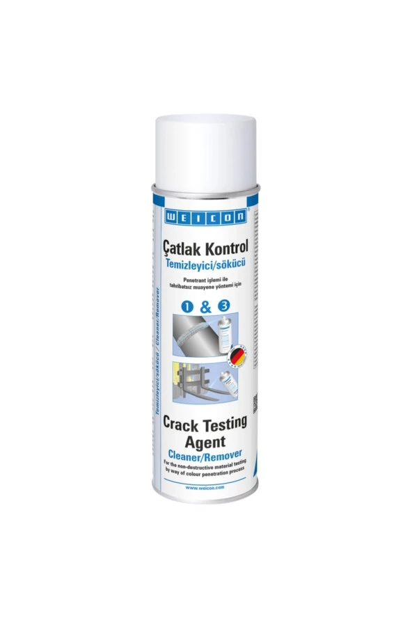 Weicon Çatlak Kontrol Spreyi Temizleyicisi Penetrant Testi 500 ml ürün görseli 1