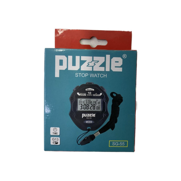 Puzzle SG-55 Boyun Askılı Dijital Kronometre ürün görseli 1