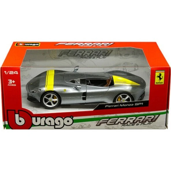Bburago 1:24 Ferrari Monza Sp1 Model Araba - Resim 2