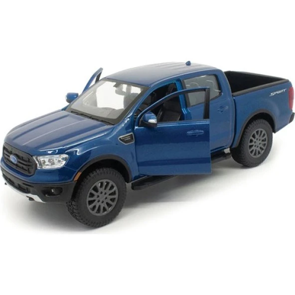 Maisto 1:27 2019 Model Ford Ranger Mavi Model Araba - Resim 2
